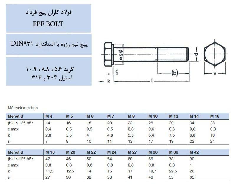 پیچ فولادی